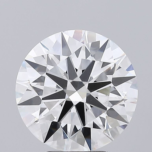4.25 Carat Round Cut Lab Grown