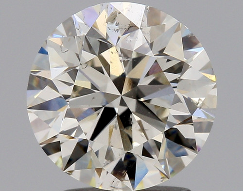 2.01 Carat Round Cut Lab Grown