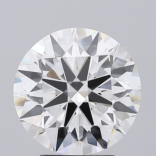 3.56 Carat Round Cut Lab Grown