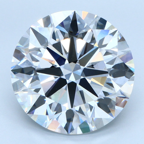 5.51 Carat Round Cut Lab Grown