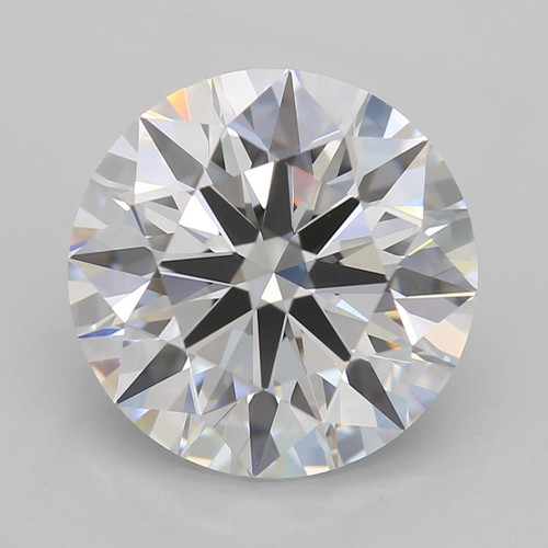 2.76 Carat Round Cut Lab Grown