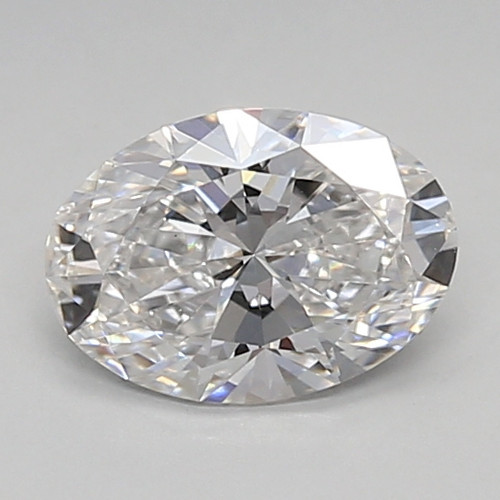 0.76 Carat Oval Lab Grown
