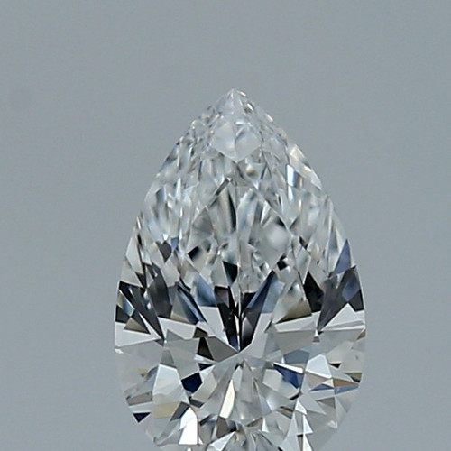 0.58 Carat Pear Lab Grown