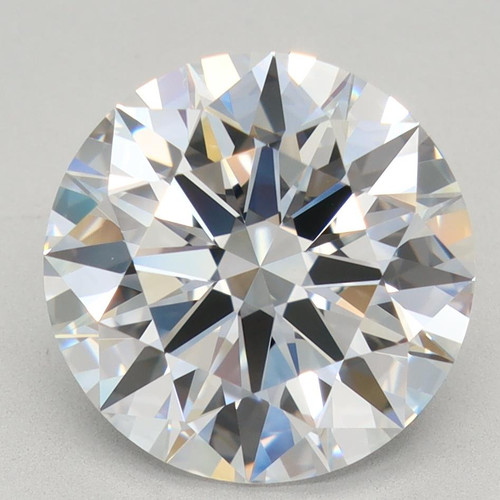 3.62 Carat Round Cut Lab Grown