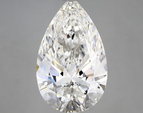 5.05 Carat Pear Lab Grown