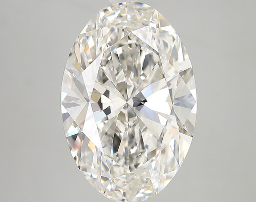 6.03 Carat Oval Lab Grown