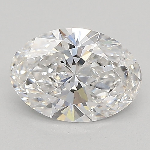 0.83 Carat Oval Lab Grown
