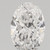 1.08 Carat Oval Lab Grown