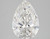 3.76 Carat Pear Lab Grown