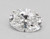 0.73 Carat Oval Lab Grown