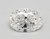 0.75 Carat Oval Lab Grown