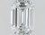 0.90 Carat Emerald Lab Grown