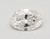 0.72 Carat Oval Lab Grown