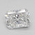 0.59 Carat Radiant Lab Grown