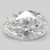0.69 Carat Oval Lab Grown
