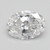 0.53 Carat Oval Lab Grown