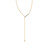 long chain drop diamond pendant in FDPD652841ANGLE2 NL YG