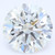 1.62 Carat Round Cut Lab Grown