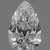 0.91 Carat Pear Lab Grown