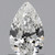0.66 Carat Pear Lab Grown