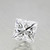 0.70 Carat Princess Diamond