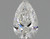 0.55 Carat Pear Diamond