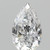 0.50 Carat Pear Diamond