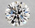 0.87 Carat Round Cut Diamond