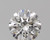 0.51 Carat Round Cut Diamond