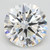 4.18 Carat Round Cut Lab Grown 4.18 Carat Round Cut Lab Grown