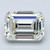4.01 Carat Emerald Diamond 4.01 Carat Emerald Diamond