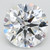 4.62 Carat Round Cut Lab Grown 4.62 Carat Round Cut Lab Grown