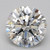 0.87 Carat Round Cut Diamond