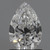 0.79 Carat Pear Lab Grown