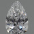 0.79 Carat Pear Lab Grown