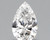 0.53 Carat Pear Lab Grown