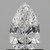 0.52 Carat Pear Lab Grown