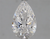 1.71 Carat Pear Lab Grown