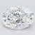 2.96 Carat Oval Lab Grown