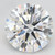 3.06 Carat Round Cut Lab Grown