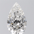 1.55 Carat Pear Lab Grown