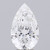 2.56 Carat Pear Lab Grown