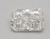 0.95 Carat Radiant Lab Grown