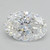 0.78 Carat Oval Lab Grown