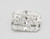 0.77 Carat Radiant Lab Grown