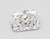 0.76 Carat Radiant Lab Grown