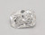 0.60 Carat Radiant Lab Grown