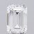 2.82 Carat Emerald Lab Grown