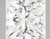 2.44 Carat Princess Lab Grown 2.44 Carat Princess Lab Grown
