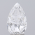 2.08 Carat Pear Lab Grown